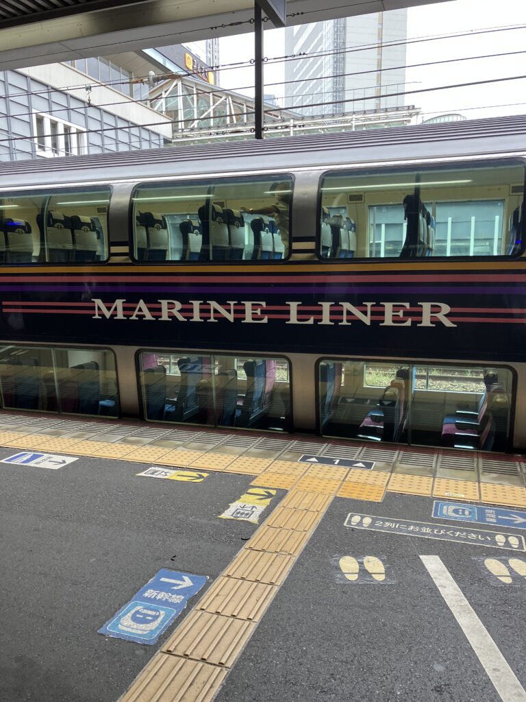 JR瀬戸大橋線の快速マリンライナー